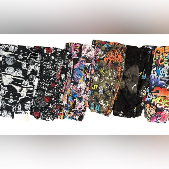 NWT Fresh Prints of Bel-Air SZ M joggers lot - Picture 5 of 8